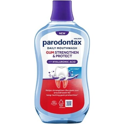Parodontax bez alkoholu fluoridy + kyselina hyaluronová 500 ml