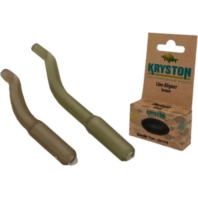 Kryston Rovnátka na Háčik Krátké Hnedé 10ks