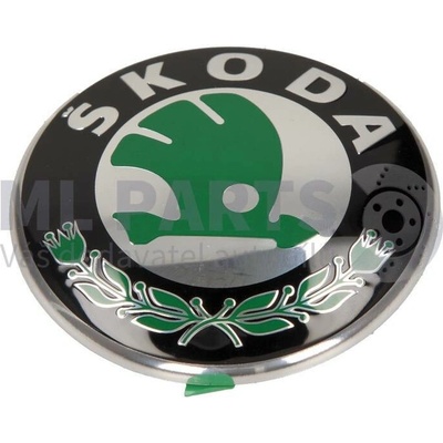 Znak přední ŠKODA OEM Originál 3U0853621BMEL