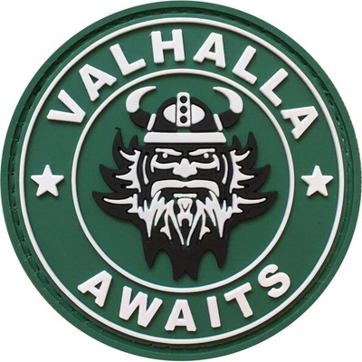 WARAGOD Valhalla Awaits PVC nášivka
