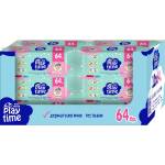 Baby Crema Влажни кърпички Baby Crema Play time - Crispy cookies and Magic donut, 12 х 64 броя, асортимент (12*2200) - baby