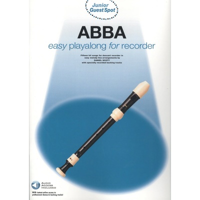 Junior Guest Spot Abba Easy Playalong Recorder + CD