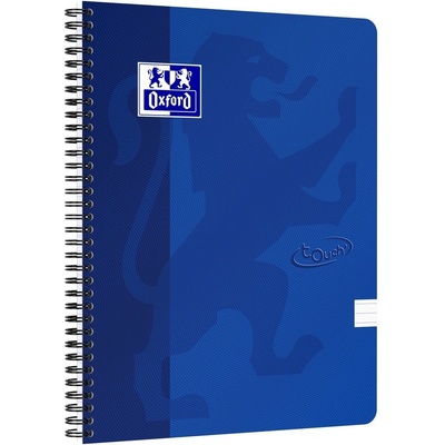 OXFORD Zápisník A4+ Nordic Touch linka modrý 70 listů