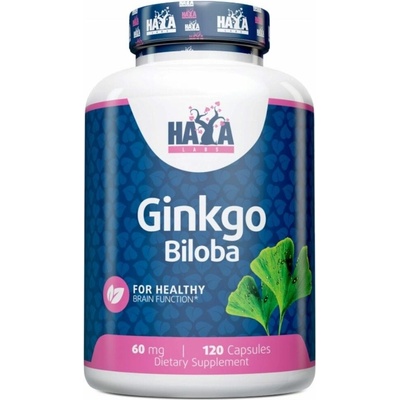 Haya Labs Ginkgo Biloba 60 mg 120 kapsúl