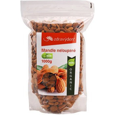 ZdravýDen Mandle neloupané Bio 1 kg