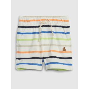 GAP Бебешки шорти Brannan Bear GAP GAP | Byal Mnogotsveten | Момчешки | 50-62