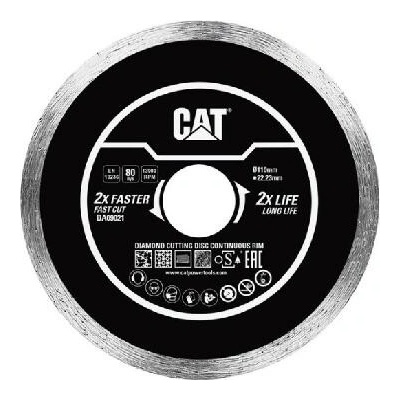 Caterpillar Diamantový rezný kotúč 110 x 22,23 mm DA09021