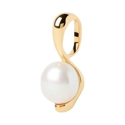 PDPAOLA pozlacený přívěsek s perlou La Perla PE01 114 U