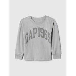 GAP Бебешка тениска Brannan Bear с лого GAP GAP | Siv | Момчешки | 74-80
