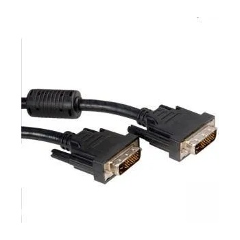 Roline Кабел DVI ROLINE 11.04. 5595 : : ROLINE, DVI M - M, dual link, 10.0 м, Черен, 11.04. 5595