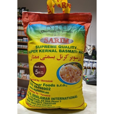 SARIM Basmati rýže SUPER KERNAL 5 kg