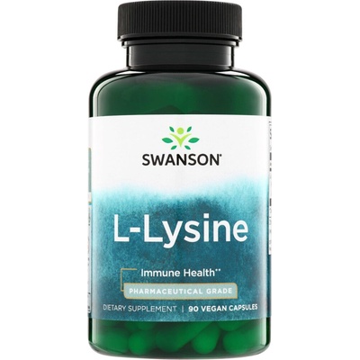 Swanson AjiPure L-Lysin 500 mg 90 kapslí