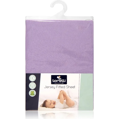 Lorelli Чаршаф от трико с ластик Lorelli - 60 x 120, Лилав (20050070006)