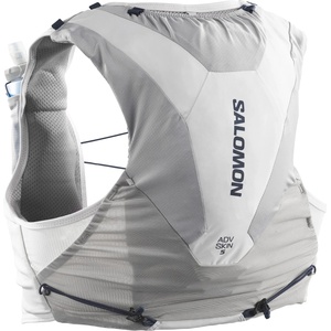 Salomon Раница за трейл бягане Salomon ADV Skin 5 Trail running backpack - Alloy / Gray Violet / Spellbound (502-9537-0512)
