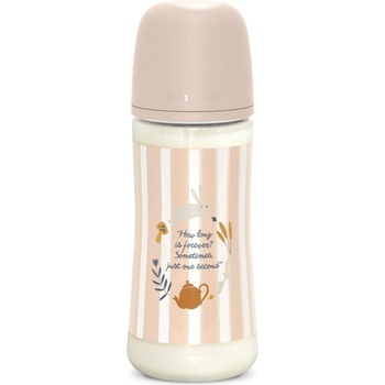 Suavinex Wonderland SX Pro Physiological Anti-Colic бебешко шише L Dense Flow 6 m+ Pink 360ml