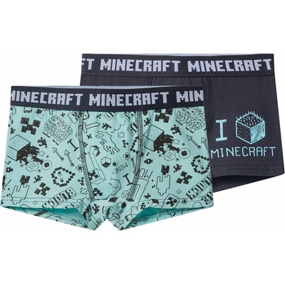 Chlapecké boxerky 2 kusy navy modrá / modrá