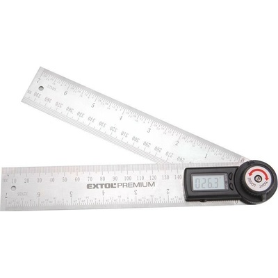 Extol Premium MB-8823510 úhloměr s pravítkem 200mm