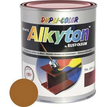 Rust Oleum Alkyton Lesklá R8001 hnedá okrová 250ml