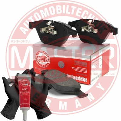 MASTER-SPORT Sada brzdových platničiek kotúčovej brzdy 13046072962N-SET-MS