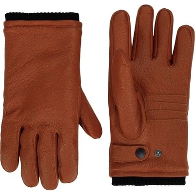 Bula leather gloves pánske rukavice hnedá