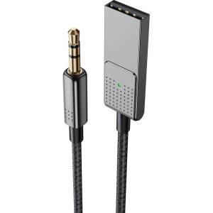 Xmart Адаптер Xmart - Bluetooth 5.1/USB-A/жак 3.5 mm, черен (12399)