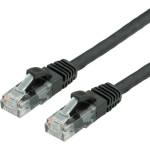 Roline UTP Patch кабел Cat. 5e, 2.0 м, AWG24, черен цвят