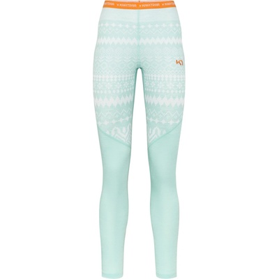 Kari Traa Дамско мериносово термобельо Kari traa Women's Live Pants Merino base layer - Bright Turquoise - размер XS (115-2572-0211)