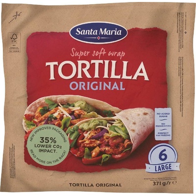 Santa Maria Wrap tortilla 371 g