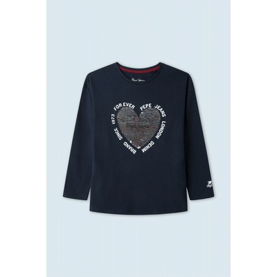 Pepe Jeans Dívčí tričko VERA modrá,