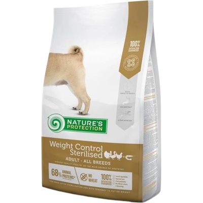 Nature's Protection Weight Control Sterilized drůbeží a krill 4 kg