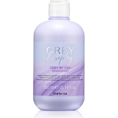 Inebrya Greylosophy Grey By Day Shampoo тониращ шампоан за сива коса 300ml