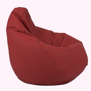 Image 1 of PUFRELAX Калъф за пуф круша, 220л. , Nirvana Hobbit - Wine (COVER_PUF-G-NH-PU-WNE)