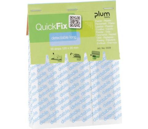 QuickFix Detectable Long, 30 náplastí