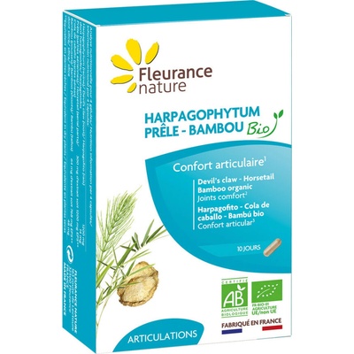 Fleurance Nature Organic Harpagophytum Horsetail Bamboo капсули - 40 капсули
