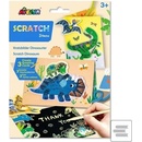 Škrabací kartičky Blahopřání dinosauři