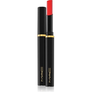 M·A·C Powder Kiss Velvet Blur Slim Stick матиращо хидратиращо червило цвят Ruby New 2 гр