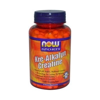 NOW Кре-Алкалин - Креатин, NOW, 120 Caps. , 2394