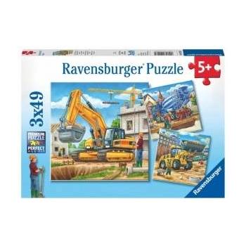 Ravensburger Puzzle 3x49el Large construction machinery 092260 RAVENSBURGER p8