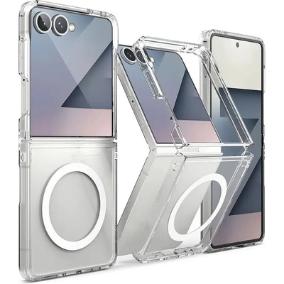 Ringke Магнитен калъф Ringke Fusion MagSafe за Samsung Galaxy Z Flip 7 - прозрачен (8800293855613)