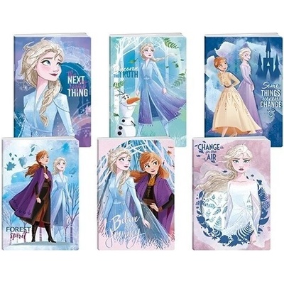 STATOVAC 322231 Frozen II zošit 454 A4 linajkový glitter