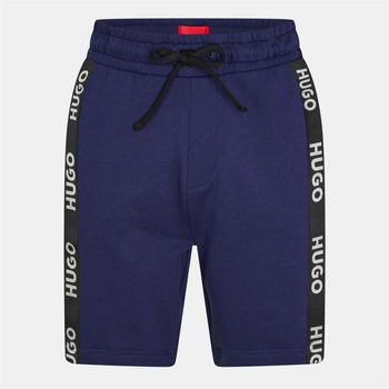Image 1 of Hugo Мъжки къси панталони Hugo Sporty Logo Shorts Mens - Navy
