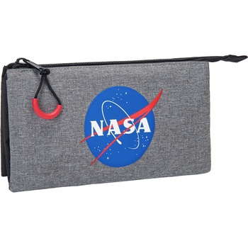 Kstationery Ученически несесер Kstationery - NASA, Сив (KST67459)
