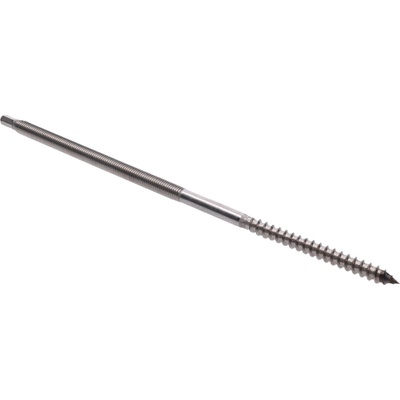 Závitový vrut 10 x 300 mm samorezný/metrický závit, AISI 304