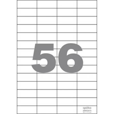 Etikety samolep. A4/ 52,5x21,1/100 listů