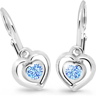 Cutie Jewellery dětské z bílého zlata C2752B-Arctic Blue