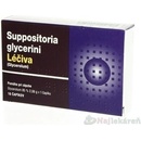 Voľne predajné lieky Suppositoria Glycerini Léčiva sup.10 x 2,06 g