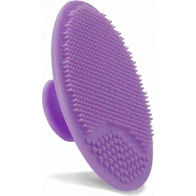 tianDe hubka na umývanie a masáž tváre fialová