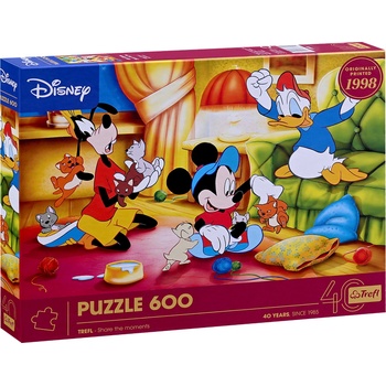 Trefl Пъзел Trefl от 600 части - Мики Маус и приятели (37601)