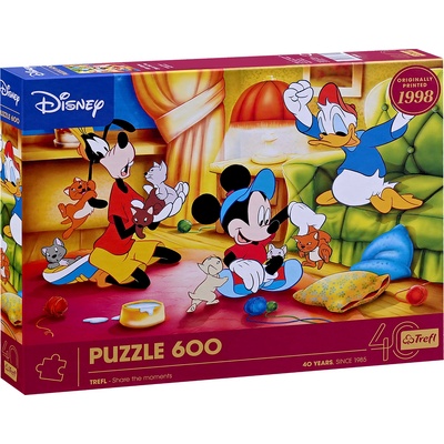 Trefl Пъзел Trefl от 600 части - Мики Маус и приятели (37601)