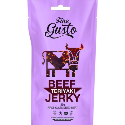 Fine Gusto Hovädzie jerky teriyaki 25 g